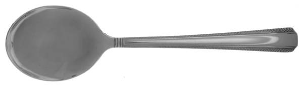 Ashley (Stainless) Round Bowl Soup Spoon (Cream Soup)