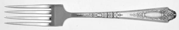 Astor (Silverplate, 1925, No Monograms) Fork
