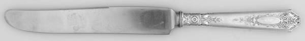 Astor (Silverplate, 1925, No Monograms) New French Hollow Knife
