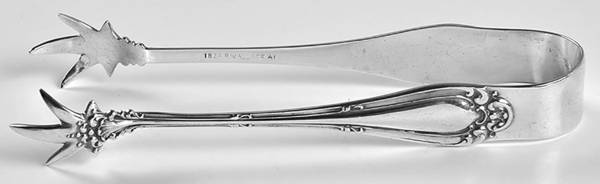 Astoria (Silverplate, 1898, No Monograms) Sugar Tongs