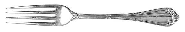 Astoria (Silverplate, 1898, No Monograms) Fork