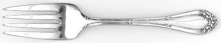 Astoria (Silverplate, 1898, No Monograms) Individual Salad Fork