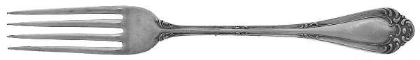 Astoria (Silverplate, 1898, No Monograms) Fork