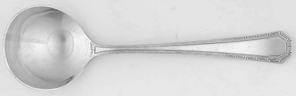 Athena (Silverplate, 1916) Round Bowl Soup Spoon (Bouillon)