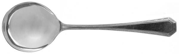 Athena (Silverplate, 1916) Round Bowl Soup Spoon (Gumbo)