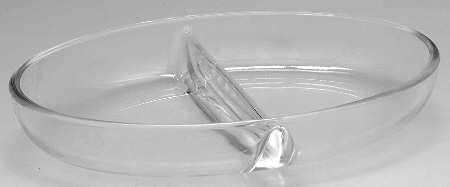 Avalon (Silverplate, Hollowware) Glass Liner for 11" Oval Double Vegetable