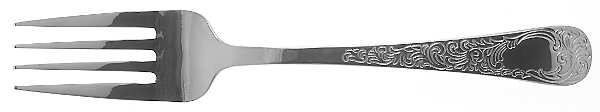 Bay Colony Engraved (Stainless) Individual Salad Fork