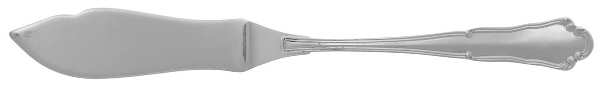 Barocco (Sterling, 1995) Flat Handle Master Butter Knife