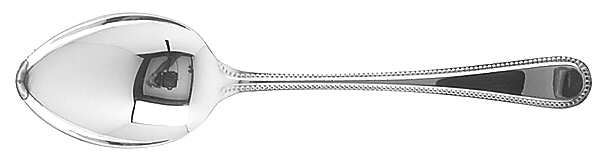 Bead (Silverplate) Place/Oval Soup Spoon