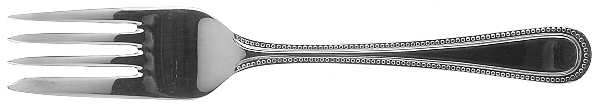 Bead (Silverplate) Individual Salad Fork