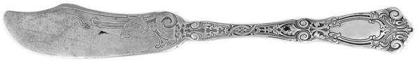 Berain (Sterling, 1907) Flat Handle Butter Spreader