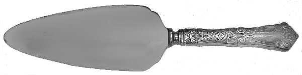 Berain (Sterling, 1907) Pie Server with Silverplate Blade