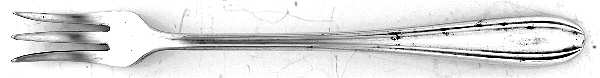 Berkshire (Silverplate, 1934) Cocktail/Seafood Fork by Wallace Silver