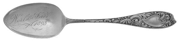 Bessie (Sterling, 1894) Souvenir Spoon (Teaspoon)