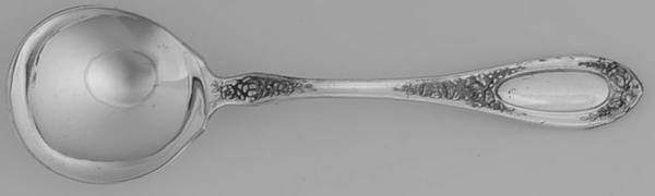Blossom (Silverplate, 1909) Round Bowl Soup Spoon (Bouillon)