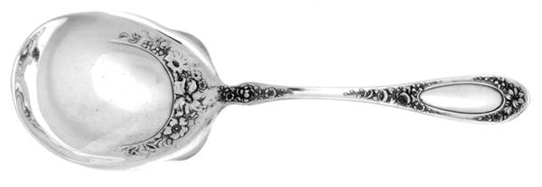 Blossom (Silverplate, 1909) Small Solid Berry/Casserole Spoon