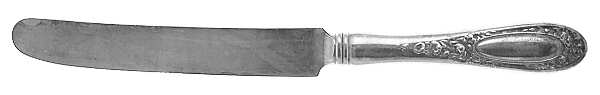 Blossom (Silverplate, 1909) Old French Hollow Knife