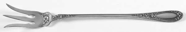Blossom (Silverplate, 1909) Large Lettuce Serving Fork