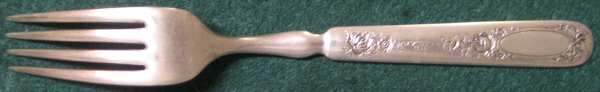 Blossom (Silverplate, 1909) Indented Solid Handled Fork