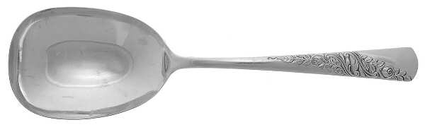 Bridal Corsage (Silverplate, 1953) Solid Smooth Casserole Spoon