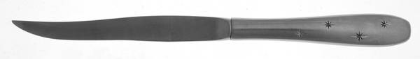 Bright Star (Stainless) Individual Steak Knife w/Bevel Blade