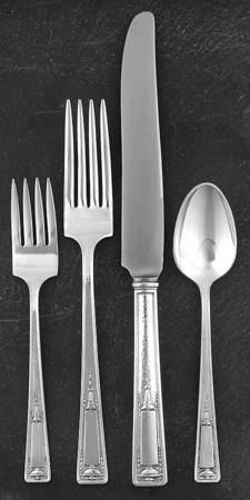 Buckingham (Silverplate, 1924) 4 Piece Place Setting