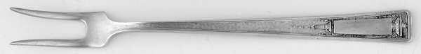 Buckingham (Silverplate, 1924) Short Handle Pickle/Olive Fork