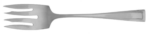 Cabot (Sterling, 1917) Medium Solid Cold Meat Serving Fork