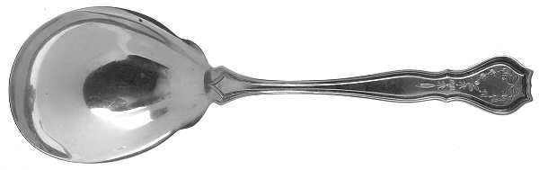 Cairo (Sterling, 1908) Solid Salad Serving Spoon