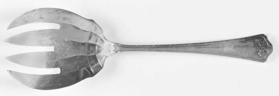 Carmel (Sterling, 1912) Solid Salad Serving Fork