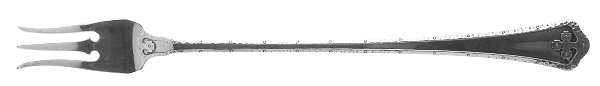 Carmel (Sterling, 1912) Long Handle Pickle/Olive Fork