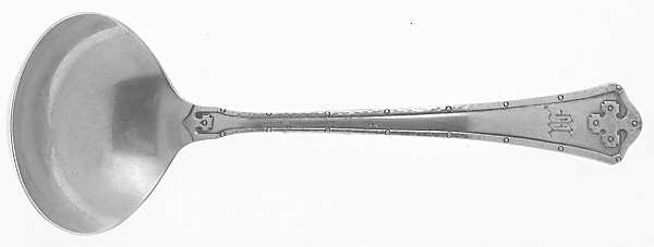 Carmel (Sterling, 1912) Solid Piece Cream Ladle
