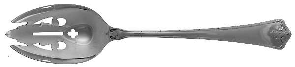 Carmel (Sterling, 1912) Pierced Tablespoon (Serving Spoon)