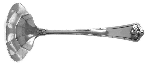 Carmel (Sterling, 1912) Large Gravy Ladle, Solid Piece