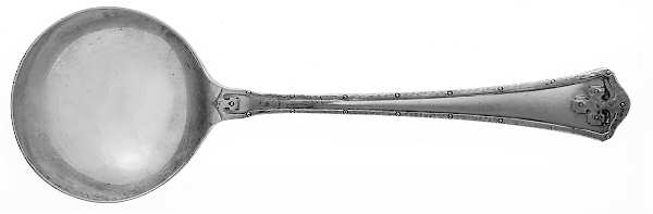 Carmel (Sterling, 1912) Round Bowl Soup Spoon (Bouillon)