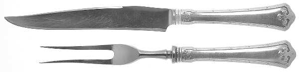 Carmel (Sterling, 1912) Small Stainless Blade 2-Piece Steak Carving Set