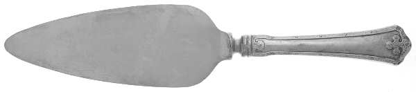 Carmel (Sterling, 1912) Pie Server with Silverplate Blade
