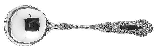 Cardinal (Silverplate, 1907) Round Bowl Soup Spoon (Bouillon)