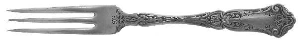 Cardinal (Silverplate, 1907) Strawberry Fork