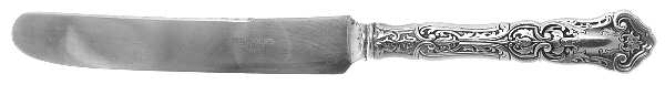 Cardinal (Silverplate, 1907) Old French Hollow Knife