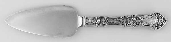 Cardinal (Silverplate, 1907) Cheese Server with Silverplate Blade