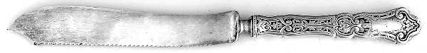 Cardinal (Silverplate, 1907) Cake Saw with Silverplate Blade