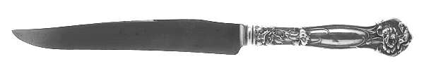 Carnation (Sterling, 1909) Small Steak Carving Knife with Stainless Blade