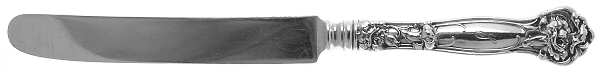 Carnation (Sterling, 1909) Old French Hollow Knife with Bolster
