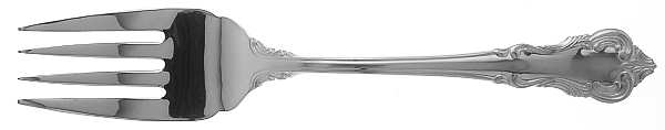 Charlottesville (Stainless) Large Solid Cold Meat Serving Fork