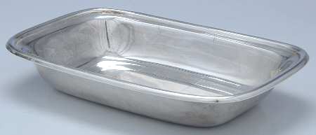 Chelsea (Sterling, Hollowware) Rectangular Covered Vegetable,No Lid