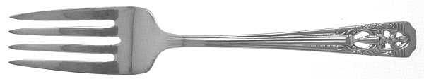 Classic Filigree (Silverplate, 1937) Individual Salad Fork by Wallace Silver