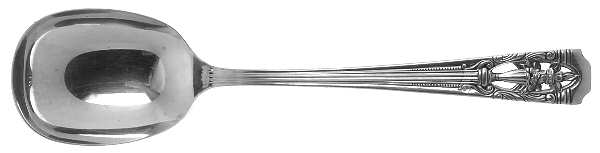 Classic Filigree (Silverplate, 1937) Sugar Spoon by Wallace Silver