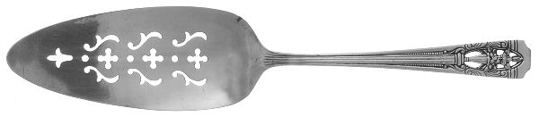Classic Filigree (Silverplate, 1937) Solid Pierced Pie Server
