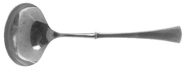 Coventry Forge (Sterling, 1976) Hollow Handle Gravy Ladle with Stainless Bowl